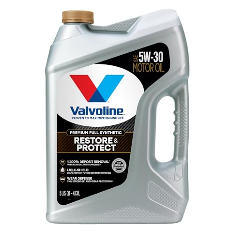 Valvoline Restore & Protect Full Synthetic 5W-30 Motor Oil 5 QT