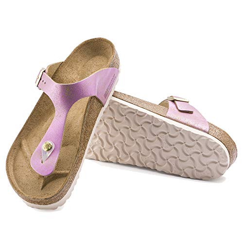 Birkenstock Unisex Gizeh Suede Pink Sandals 9 W / 7 M US