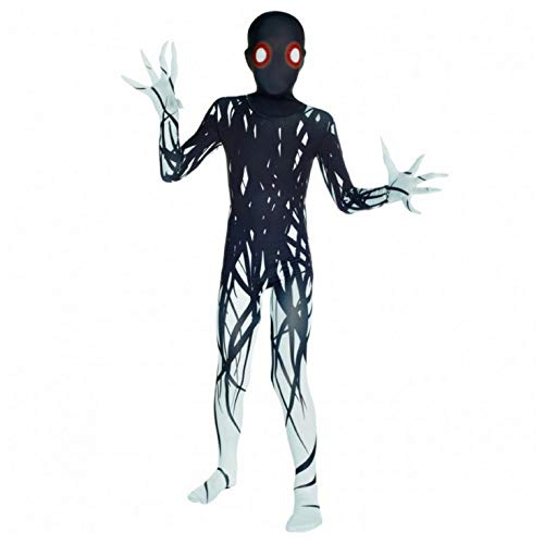 Morphsuits Boys Scary Halloween Costume For Kids Zalgo Slenderman Rake Bodysuit Skinsuit Boys Girls Large