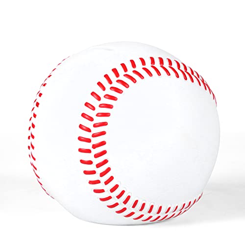 H&W Baseball Piggy Bank for Boys, Shatterproof Baseball Sports Themed Coin Bank, Gift for Kids