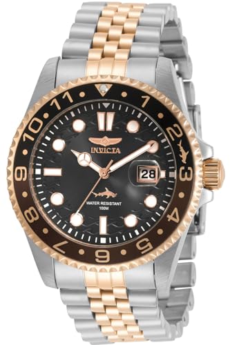 Invicta Men's 30626 Pro Diver Quartz 3 Hand Black Dial Watch
