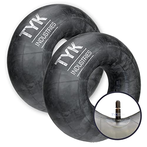 (2-Pack) TYK Industries 23x8.50-12, 23x9.50-12 Inner Tube for Lawn Mower Tractor Tires, Replacement Tube for Lawn Tractors, Mowers, Carts, Power Equipment with TR13 Valve Stems