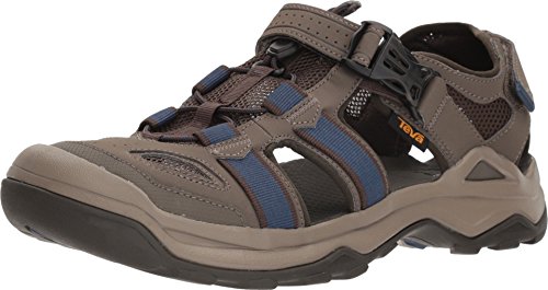 Teva Men's Omnium 2 Sandal, Green, Blue and Black, 11