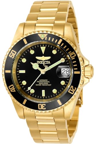 Invicta Men's 8929OB Pro Diver Analog Display Japanese Automatic Gold Watch