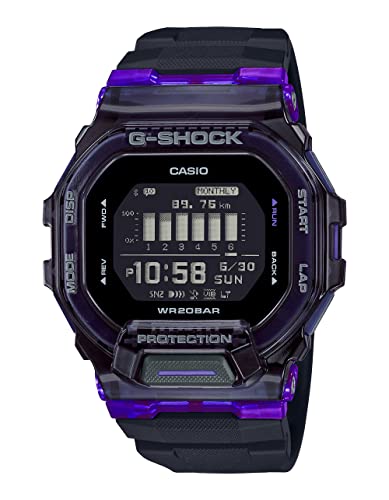 G-Shock GBD200SM-1A6 Black/Purple One Size