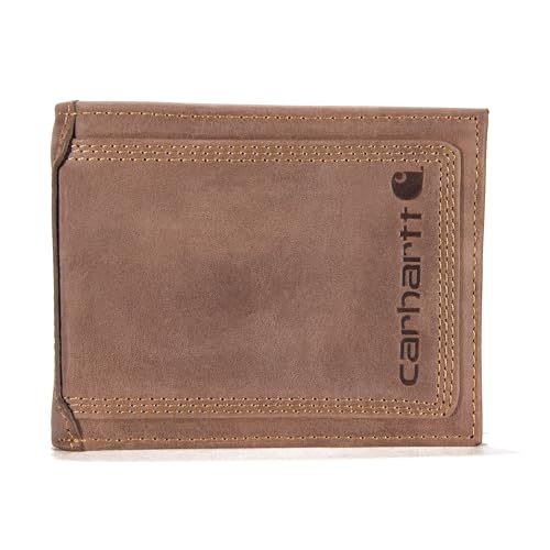 Carhartt Men's Billfold Wallet, Brown (Passcase), One Size
