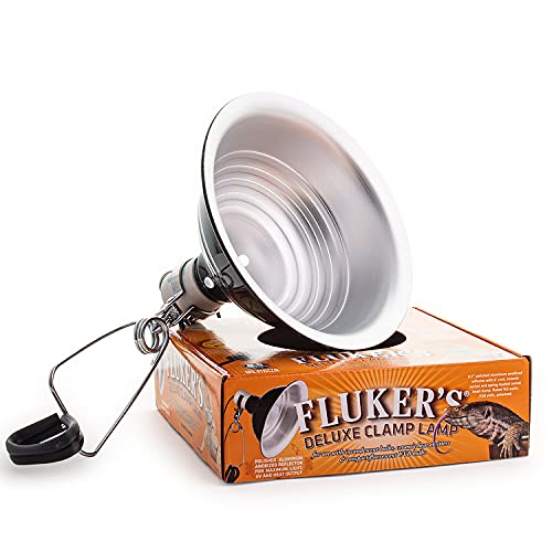 Fluker's Repta-Clamp Lamp, Heavy Duty, UL/CUL Approved, with On/Off Switch for Reptiles, 8.5'