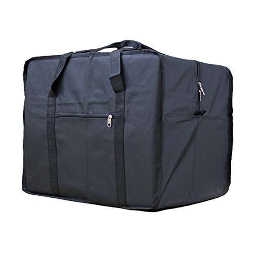 Square Cargo Travel Duffle Bag Bolsa Maleta de Lona Cap Luggage Tote