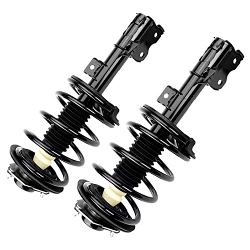 PHILTOP Front Struts Shock for Maxima 2004 2005 2006 2007 2008, Shock Absorber 172241+172240, Struts with Coil Spring SAA059 2 Pcs