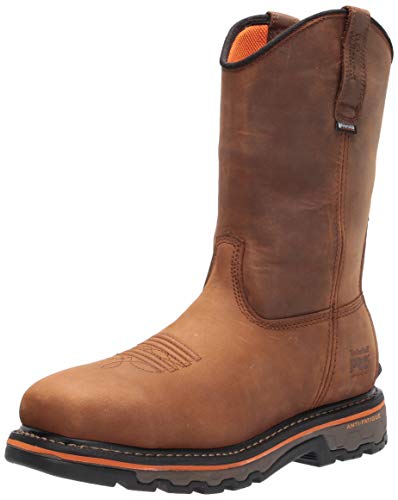 Timberland PRO Men's Pull-On Work Boots Industrial, Brown Earth Bandit, 9.5