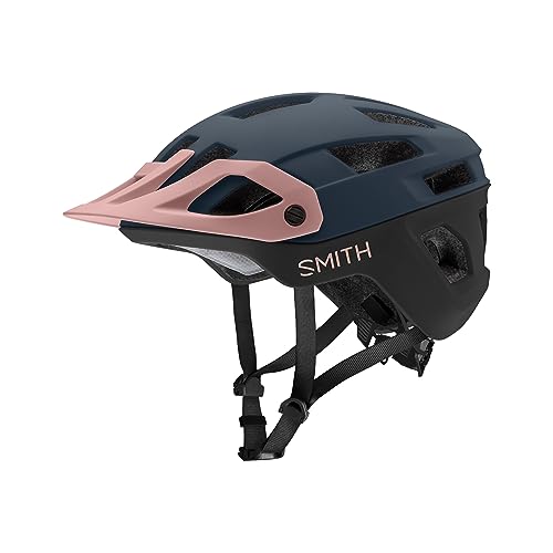 Smith Optics Engage MIPS Mountain Cycling Helmet - Matte French Navy/Black/Rock Salt, Medium