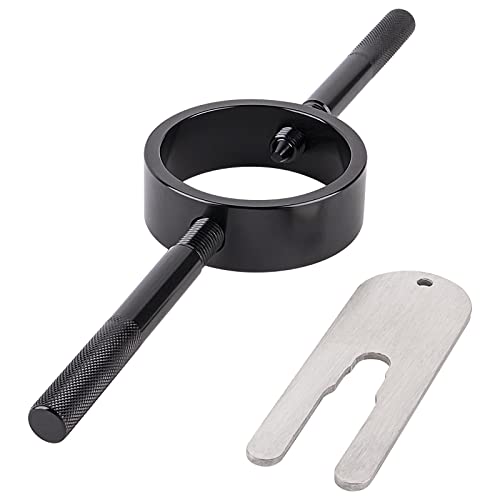 Amerbm Universal Motorcycle Fork Spring Compressor Tool Kit Works with Most Upside Down Streetbike & Motorcycle Forks