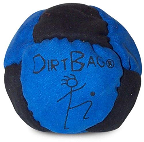 World Footbag Dirtbag Hacky Sack Footbag, Blue/Black