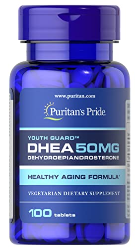 DHEA 50Mg, May Promote Sugar Metabolism, 100 count, by Puritan's Pride