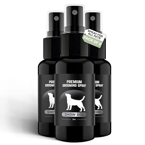 605Products Premium Cologne for Dogs - Long Lasting Fragrance - Handcrafted with Essential Oils - 3pack (2oz Spray Bottles)