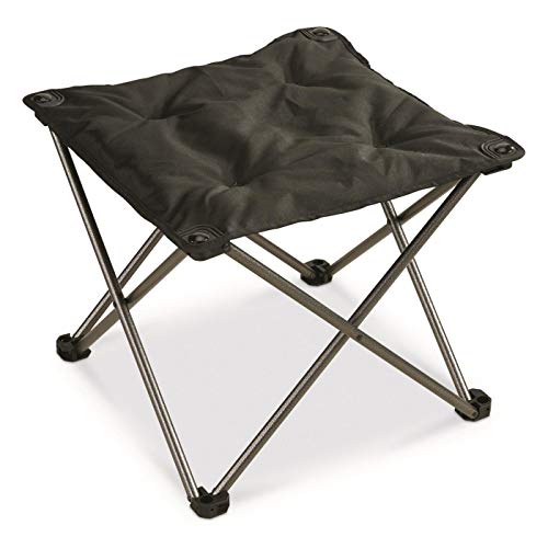 Guide Gear Camping Chair Foot Stool, Folding, Collapsible, Portable Footrest