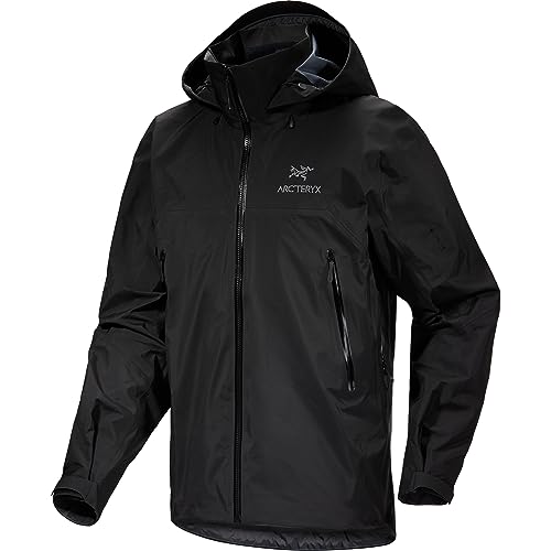 Arc'teryx Beta AR Men’s Jacket, Redesign | Waterproof, Windproof Gore-Tex Pro Shell Men’s Winter Jacket with Hood, for All Round Use | Black, Medium