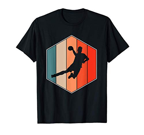 Retro Handball Player Great Gift Handball Men Boys T-Shirt