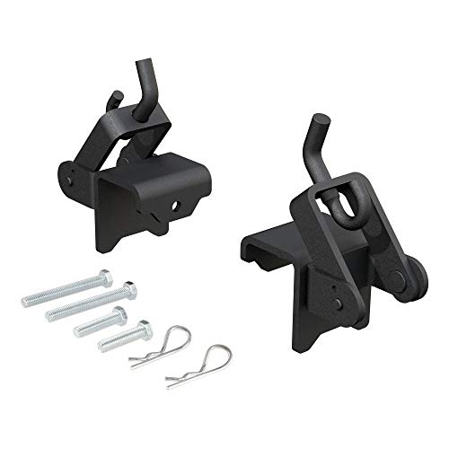 CURT 17208 Replacement Weight Distribution Hitch Hookup Brackets , Black
