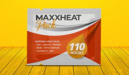 MaxxHeat 110 Hour Shipping Heat Pack - 1 Pack - Veteran Owned | Extended Heat for Marine Animals, Insects, Coral, Fish, Invertebrates, Flowers, and Plants | Tropical Fish - South Shore Retail, Inc.