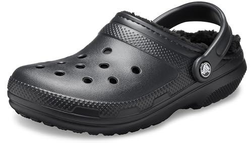 Crocs Classic Lined Clog Black/Black Men's 4, Women's 6 Medium