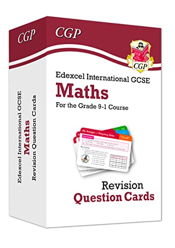 Edexcel International GCSE Maths: Revision Question Cards (CGP IGCSE 9-1 Revision)