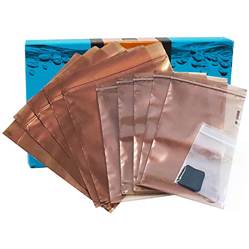 Premium Silver Jewelry Tarnish Prevention Bags Anti-Tarnish Strips 10 Bags 20 1' Tabs Corrosion Protector