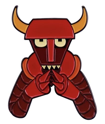 Futurama The Beelzebot Robot Devil Animated Comedy TV Show 1.4' Enamel Pin Badge