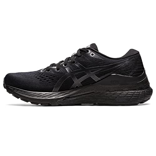 ASICS Men's Gel-Kayano 28 Running Shoes, 10, Black/Graphite Grey