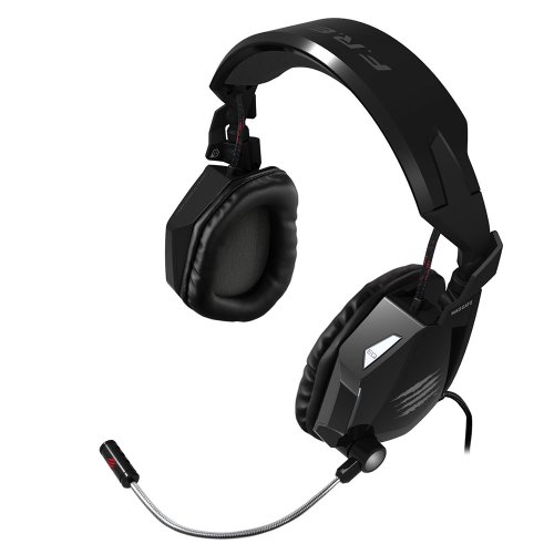 Mad Catz F.R.E.Q.5 Stereo Gaming Headset for PC and Mac, Gloss Black