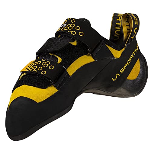 La Sportiva Miura VS (2023) Climbing Shoe - Men's Black/Yellow 12.5US/46EU