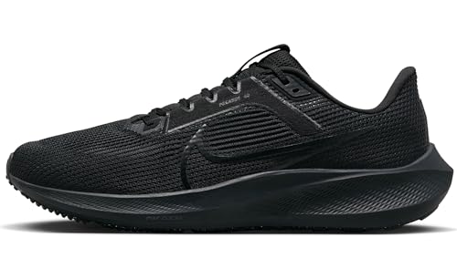 NIKE Air Zoom Pegasus 40 Men's Road Running Shoes Adult DV3853-00, Size 10.5 Black/Black-Anthracite