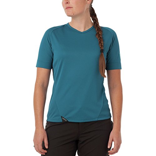 Giro Women's XAR MTB Jersey Blue Teal Blue Teal M