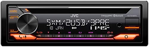 JVC KD- T915BTS Bluetooth Car Stereo Receiver with USB Port - 2-Line LCD Display AM/FM Radio – CD and MP3 Player Amazon Alexa Compatible – Single DIN - 13-Band EQ (Black)