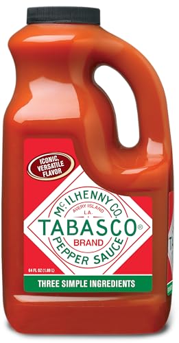 TABASCO Brand Original Red Pepper Sauce, 64 Fl oz (Pack of 1)