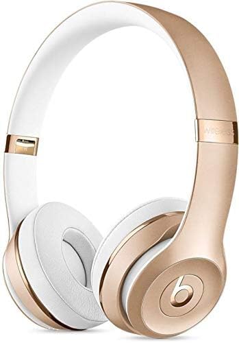 Beats by Dr. Dre - Beats Solo3 Wireless On-Ear Headphones - (Matte Gold) (Renewed)
