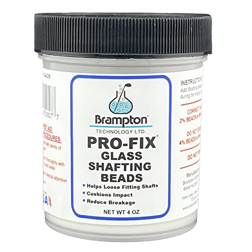 Brampton PRO-FIX Glass Shafting Beads - Golf Club Shaft Installation Stabilizer - Increase Bond Strength