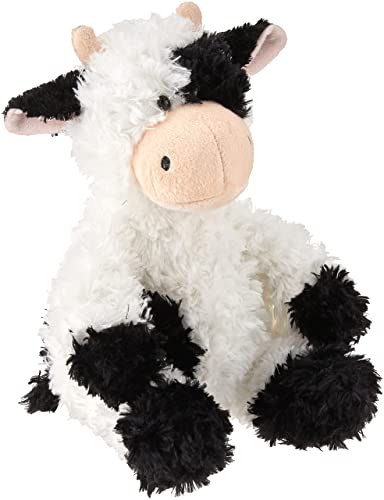 Aurora Snuggly Tubbie Wubbies Cow Stuffed Animal - Comforting Companion - Imaginative Play - White 12 Inches