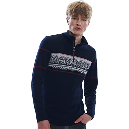 Dale of Norway Moritz Sweater for Men 100% Merino Wool Knit Sweater Pullover