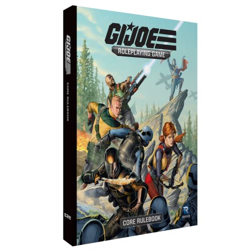 Renegade Game Studios G.I. Joe Roleplaying Game Core Rulebook, Full Color hardcover Book, Create Your own G.I. Joe Character