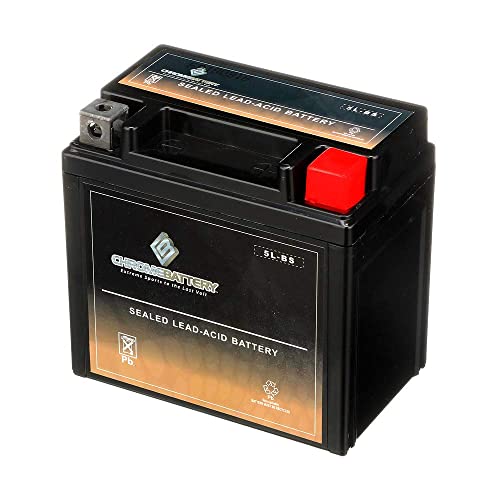 CB CHROMEBATTERY YTX5L-BS High Performance - Maintenance Free - Sealed AGM Motorcycle Battery
