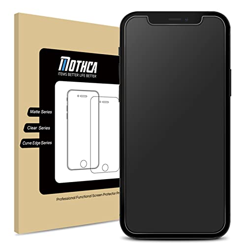 Mothca Matte Tempered Glass Screen Protector for iPhone 12 mini, Anti-Glare, 9H Hardness, Smooth Touch, Bubble Free