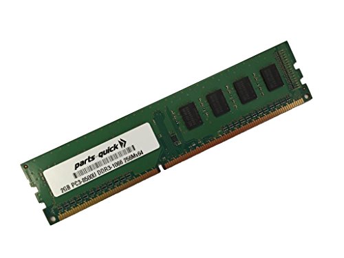 parts-quick 2GB Memory for Gateway SX Series SX2800-07 DDR3 PC3-8500U 1066 MHz DIMM RAM