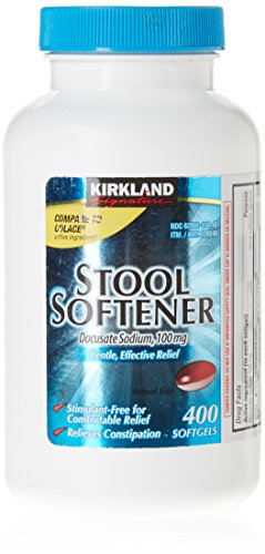 Kirkland Signature Stool Softener 100 mg, 400 Softgels