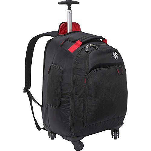 Samsonite MVS Rolling Backpack, Black, 19-Inch