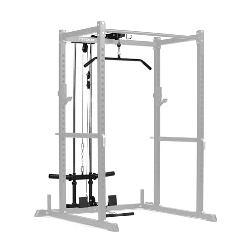 Titan Fitness T-2 Series LAT Tower Power Rack Attachment, 71-in. Height