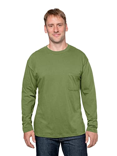 Insect Shield Men's UPF 30+ Dri-Balance Long Sleeve Green