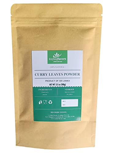 Naturally grown curry leaves powder 3.5 oz