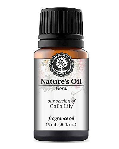 Calla Lily Fragrance Oil (15ml) for Diffusers, Soap Making, Candles, Lotion, Home Scents, Linen Spray, Bath Bombs, Slime