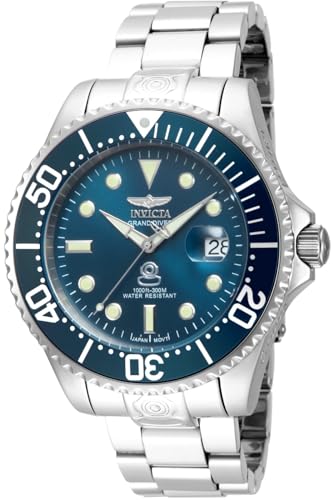 Invicta Men's 18160 Pro Diver Analog Display Japanese Automatic Silver Watch